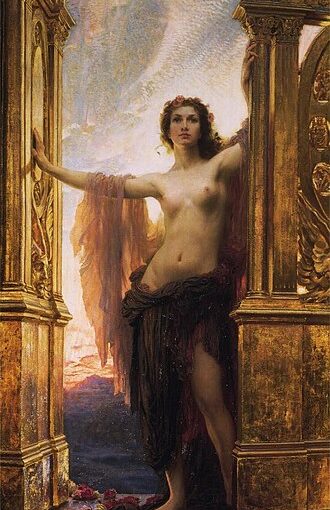 Herbert James Draper, The Gates of Dawn, 1900