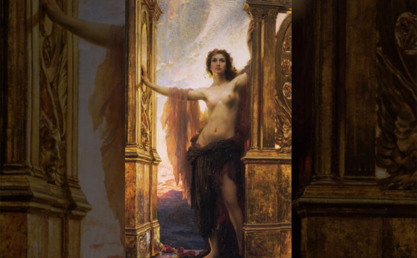 Herbert James Draper, The Gates of Dawn, 1900